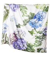 Hydrangea Blue Duvet Cover Queen or King